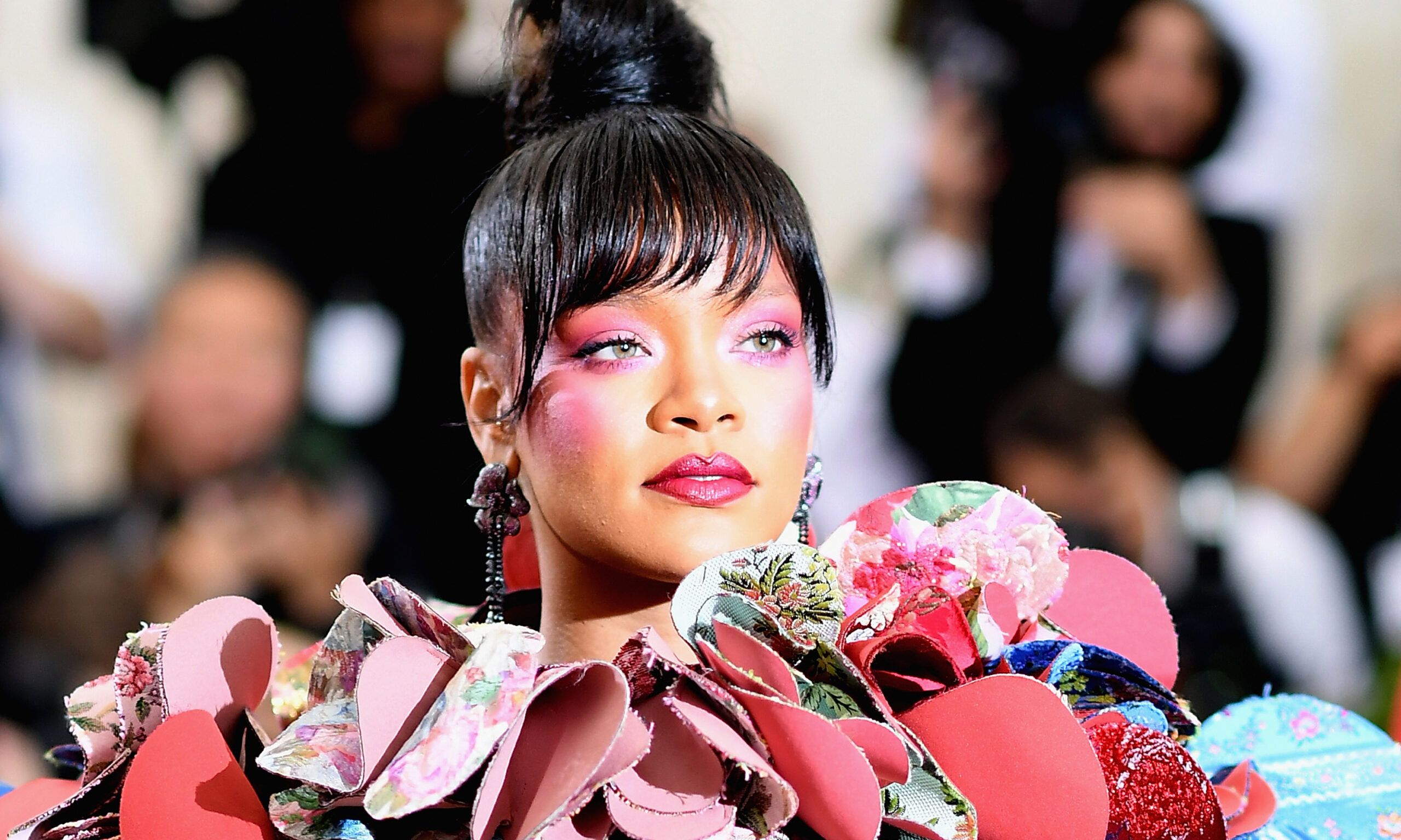 Rihanna attends the 'Rei Kawakubo/Comme des Garcons: Art Of The In-Between' Costume Institute Gala at Metropolitan Museum of Art on May 1, 2017 in New York City.