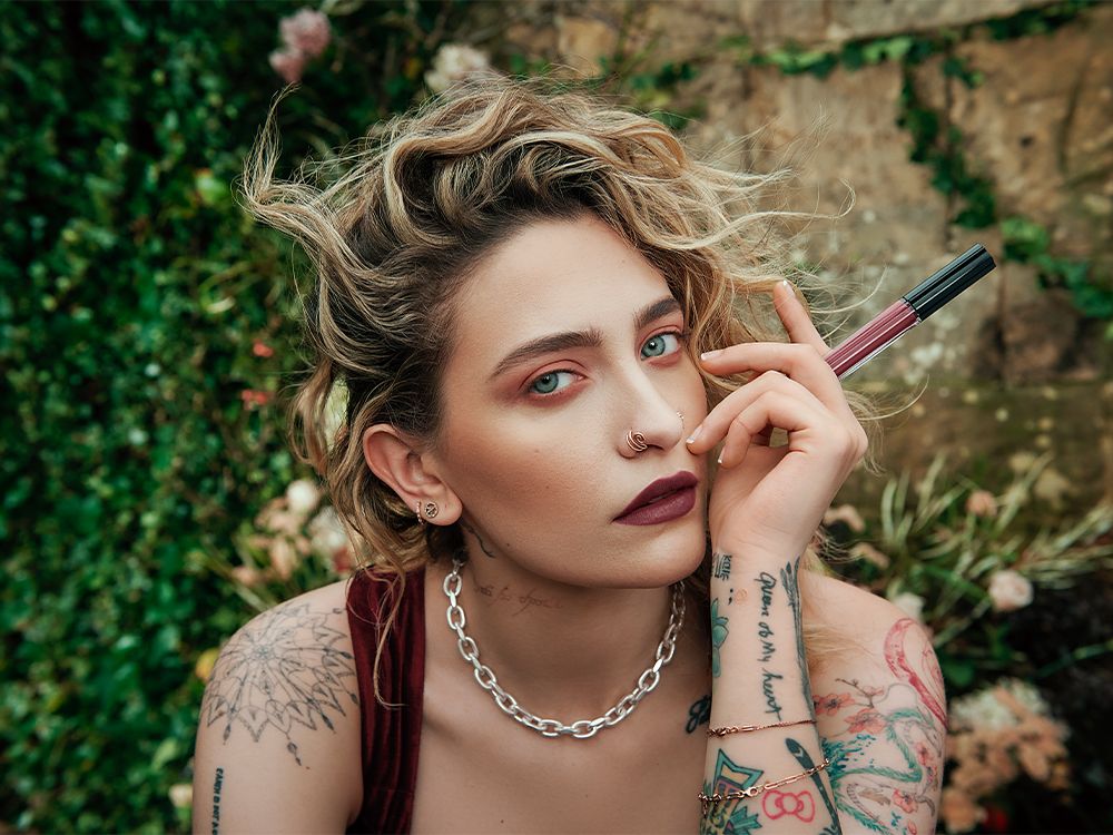 Paris Jackson on Her Love for KVD Beauty, Burt’s Bees Lip Balm and Irish Sea Moss