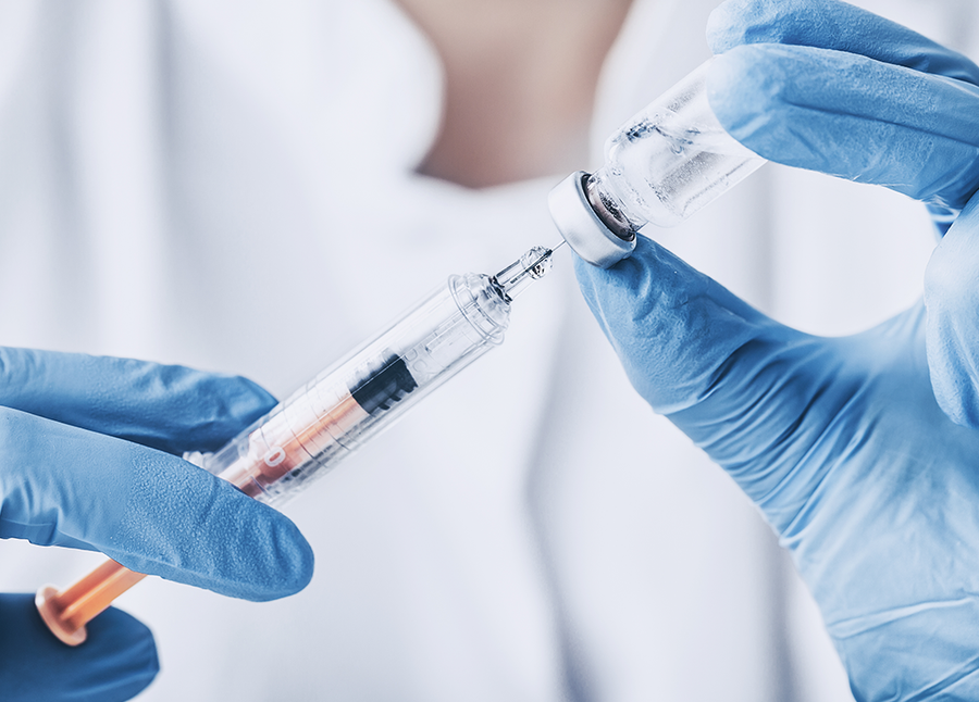 injection and vial
