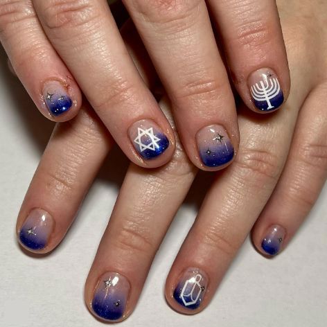 Hanukkah Ombré