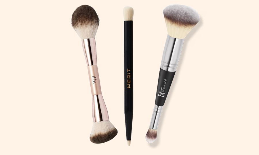 dual-ended makeup brushes