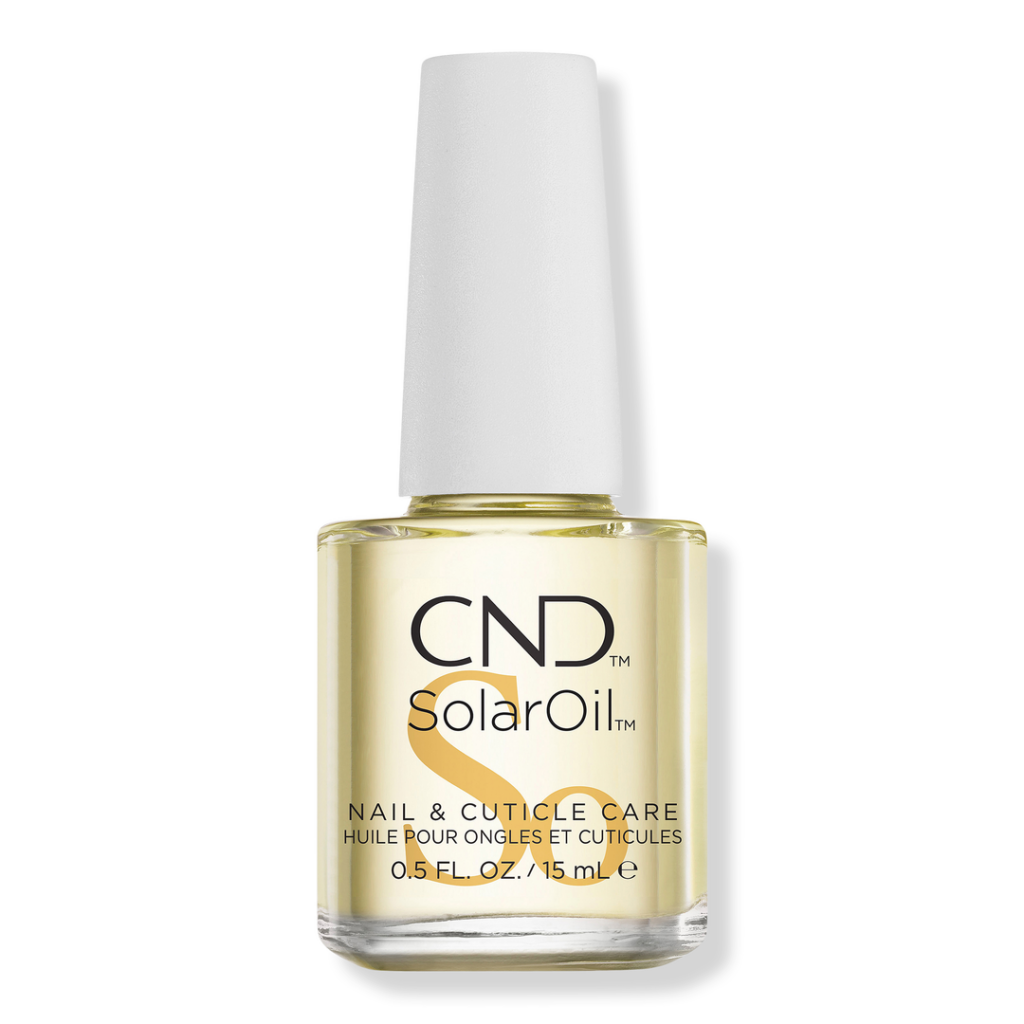bottle of CND Solar Oil Nail and Cuticle Conditioner