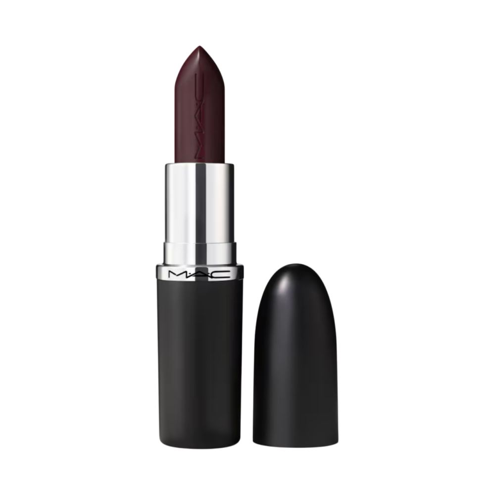 M·A·Cximal Sleek Satin Lipstick in Cyber ($25)