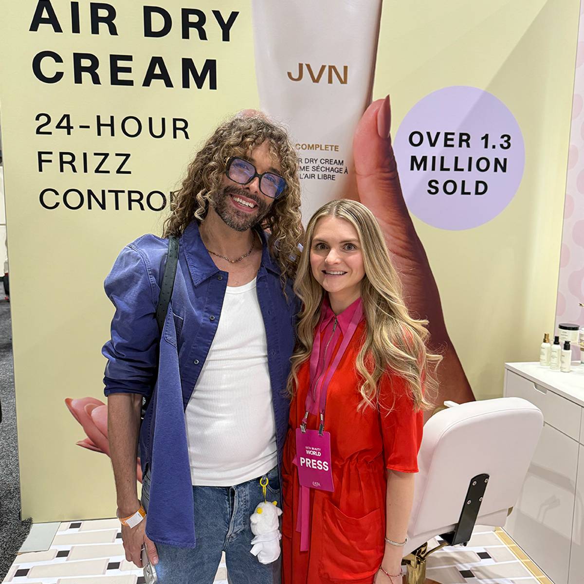 JVN and I at Ulta Beauty World