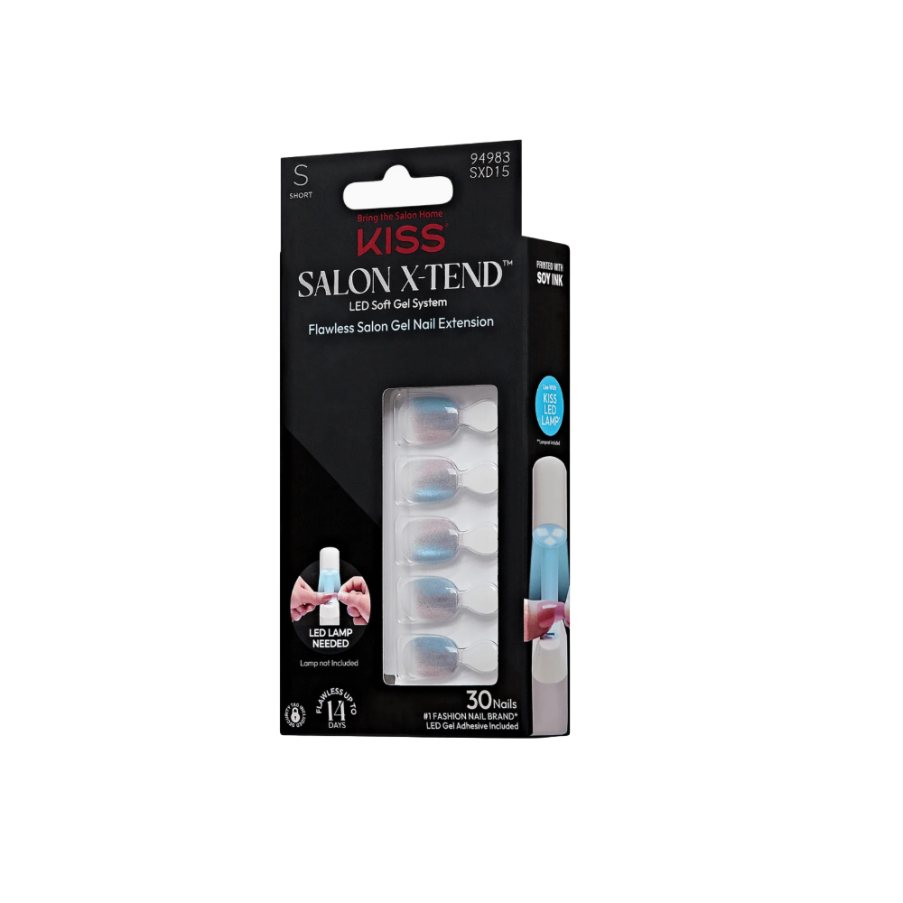 KISS Salon X-Tend LED Soft Gel System Nail Kit in Changed ($11)