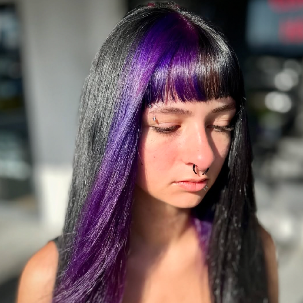 Split-Dyed Streaks