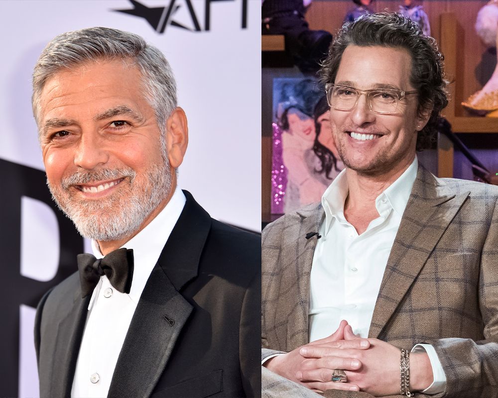 George Clooney and Matthew McConaughey