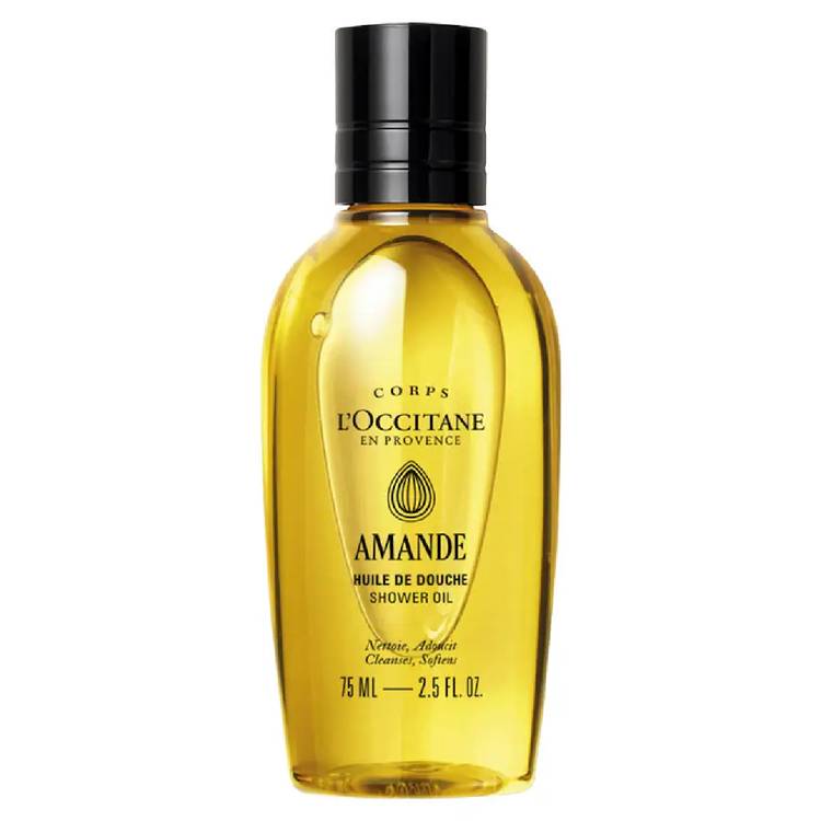 L'Occitane Mini Cleansing And Softening Shower Oil With Almond Oil