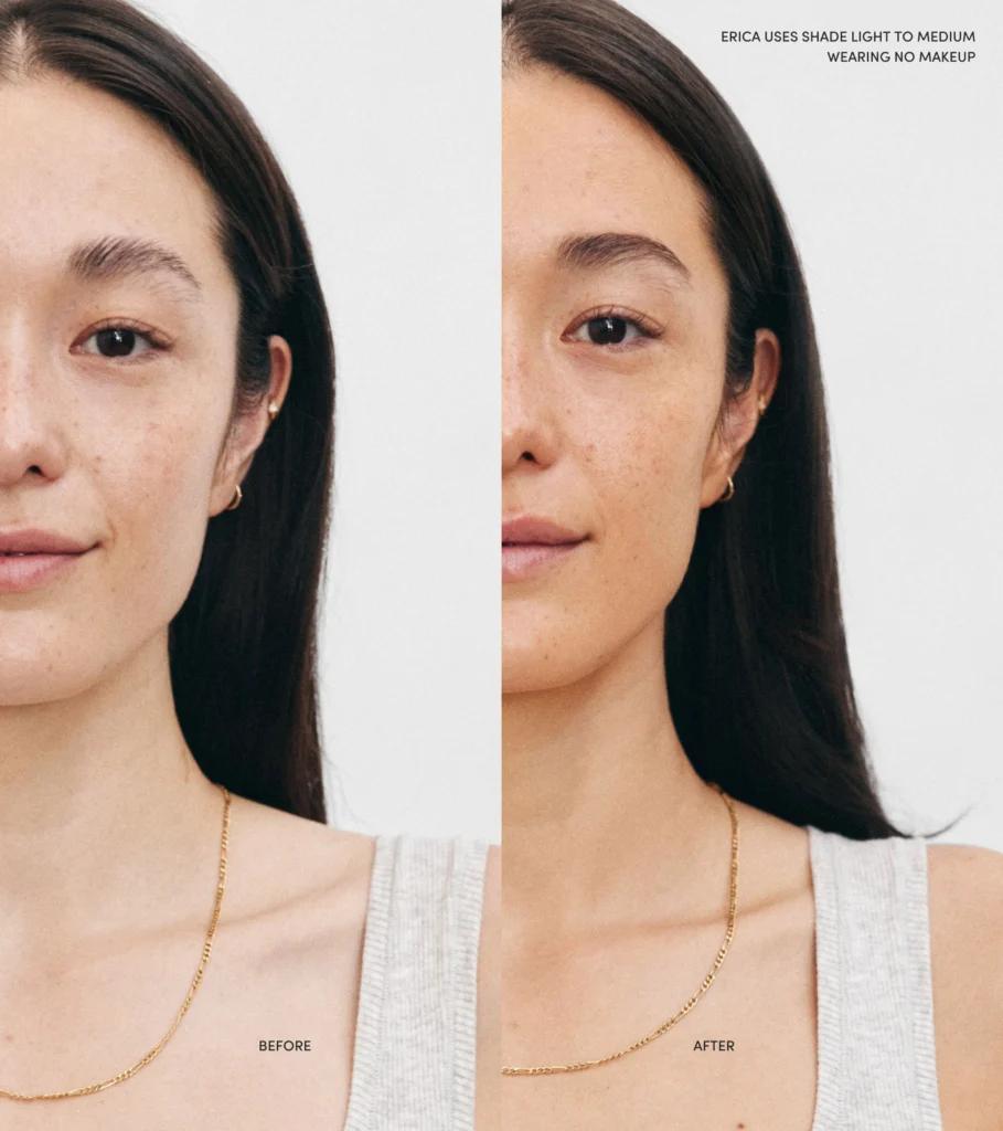 saltyface tanning water on model