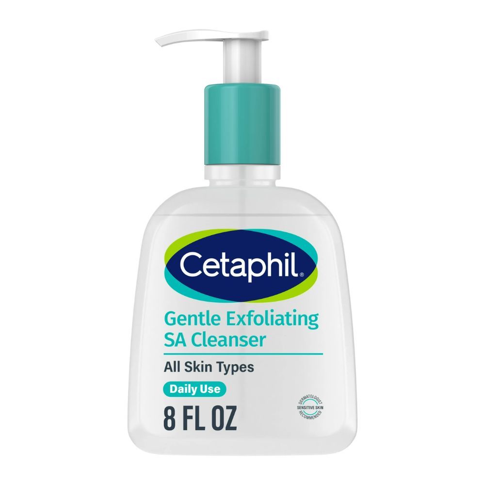 A container of CETAPHIL Gentle Exfoliating SA Cleanser