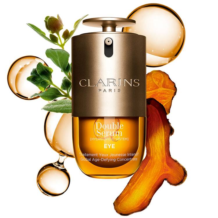 clarins double serum eye