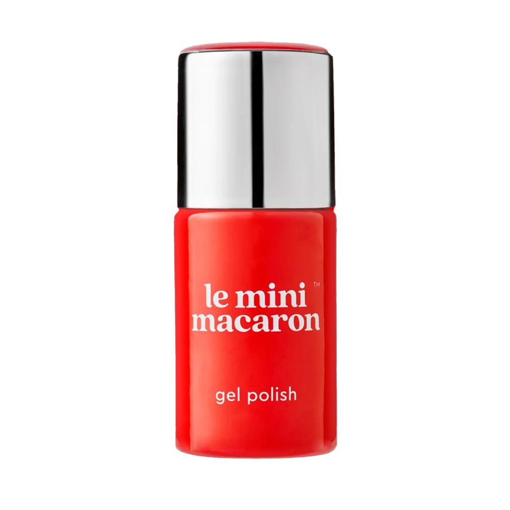 Le Mini Macaron Gel Polish in Cherry Red ($13)