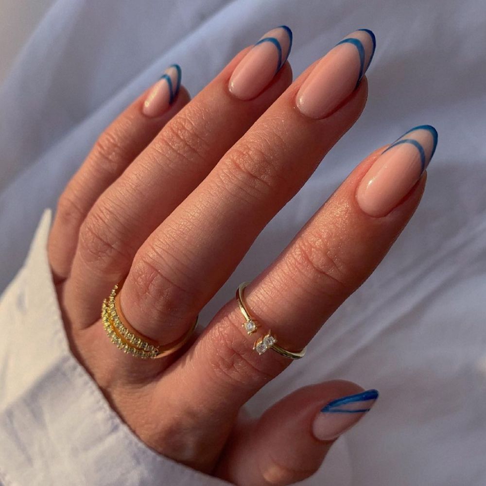 Double French Manicure