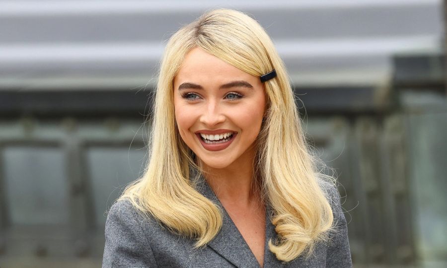 Sabrina Carpenter attends the Dior Homme Menswear Spring/Summer 2026 show as part of Paris Fashion Week on June 27, 2025 in Paris, France.