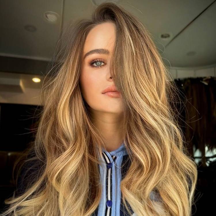 Sun-kissed blonde