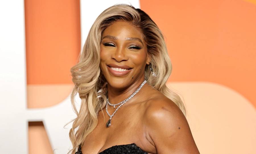 Serena Williams attends the 2025 Vanity Fair Oscar Party Hosted By Radhika Jones at Wallis Annenberg Center for the Performing Arts on March 02, 2025 in Beverly Hills, California.