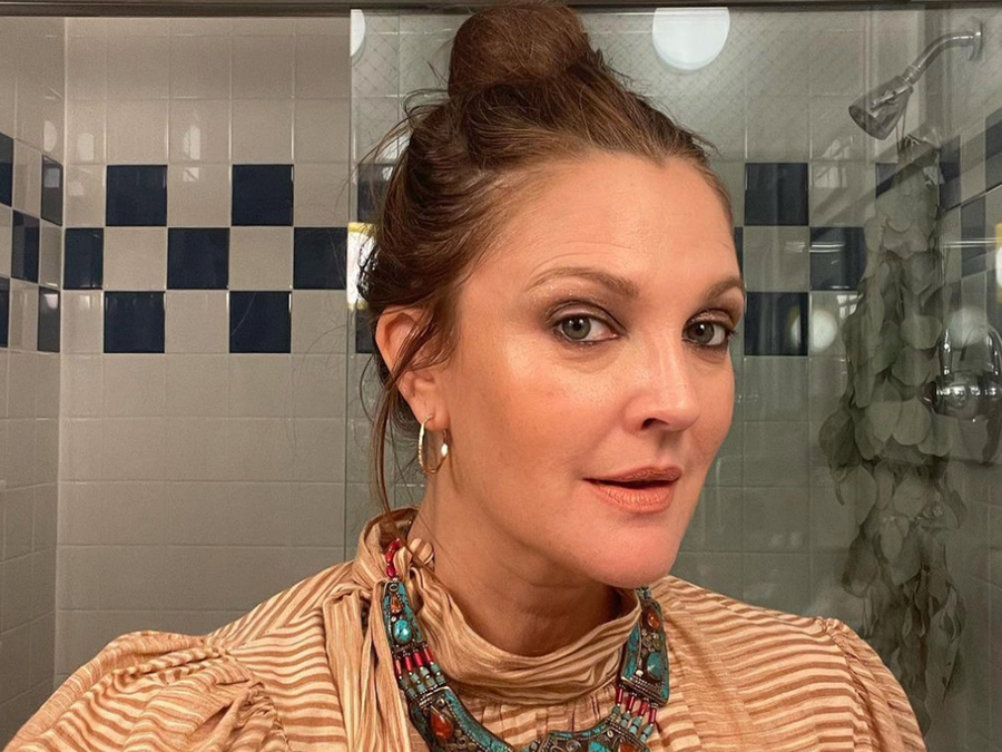 Drew Barrymore Shares Her 10-Step Skin-Care Routine