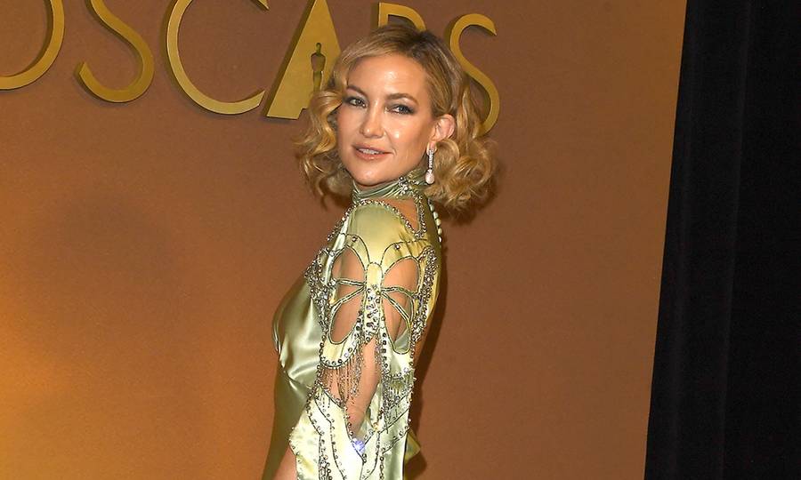 HOLLYWOOD, CALIFORNIA - NOVEMBER 16: Kate Hudson arrives at the 16th Governors Awards at The Ray Dolby Ballroom on November 16, 2025 in Hollywood, California.