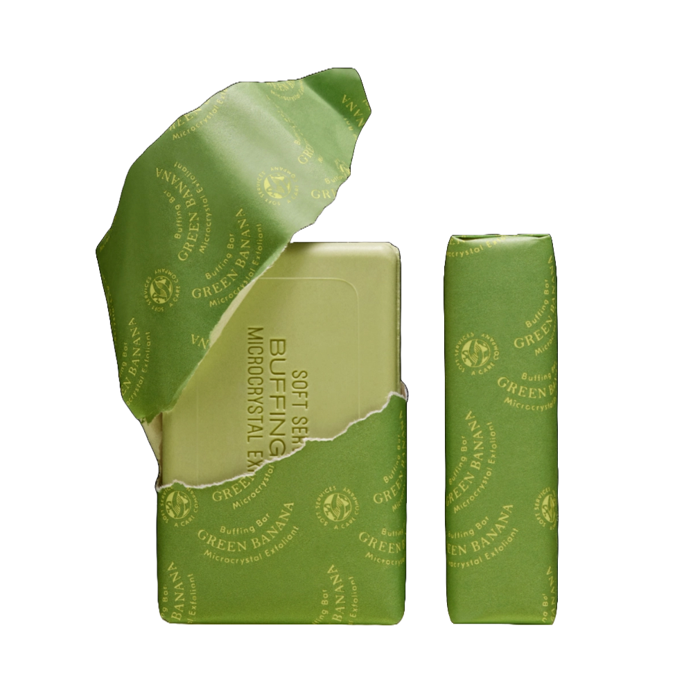 Soft Services Green Banana Buffing Bar ($33)