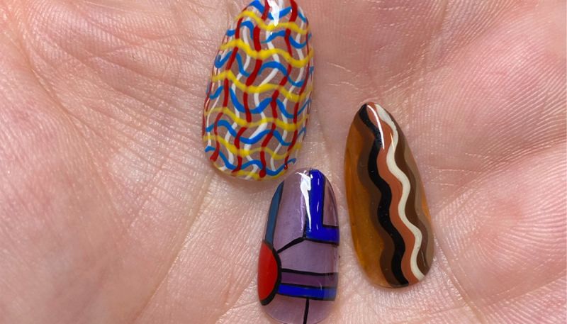 fine art nail designs