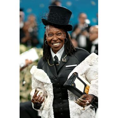 Whoopi Goldberg attends the 2025 Met Gala Celebrating "Superfine: Tailoring Black Style" at Metropolitan Museum of Art on May 05, 2025 in New York City.