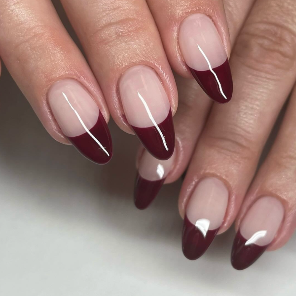 Wine Red Tips