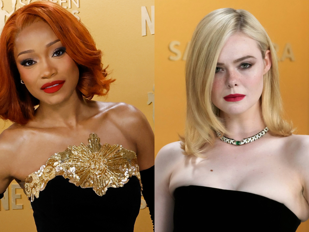 elle fanning and keke palmer 2025 sag awards