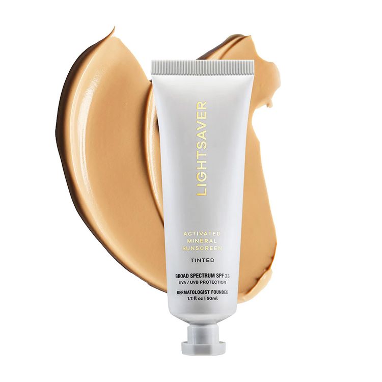 Lightsaver Tinted Activated Mineral Sunscreen