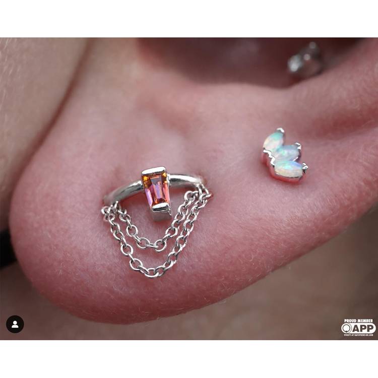 orbital ear piercing