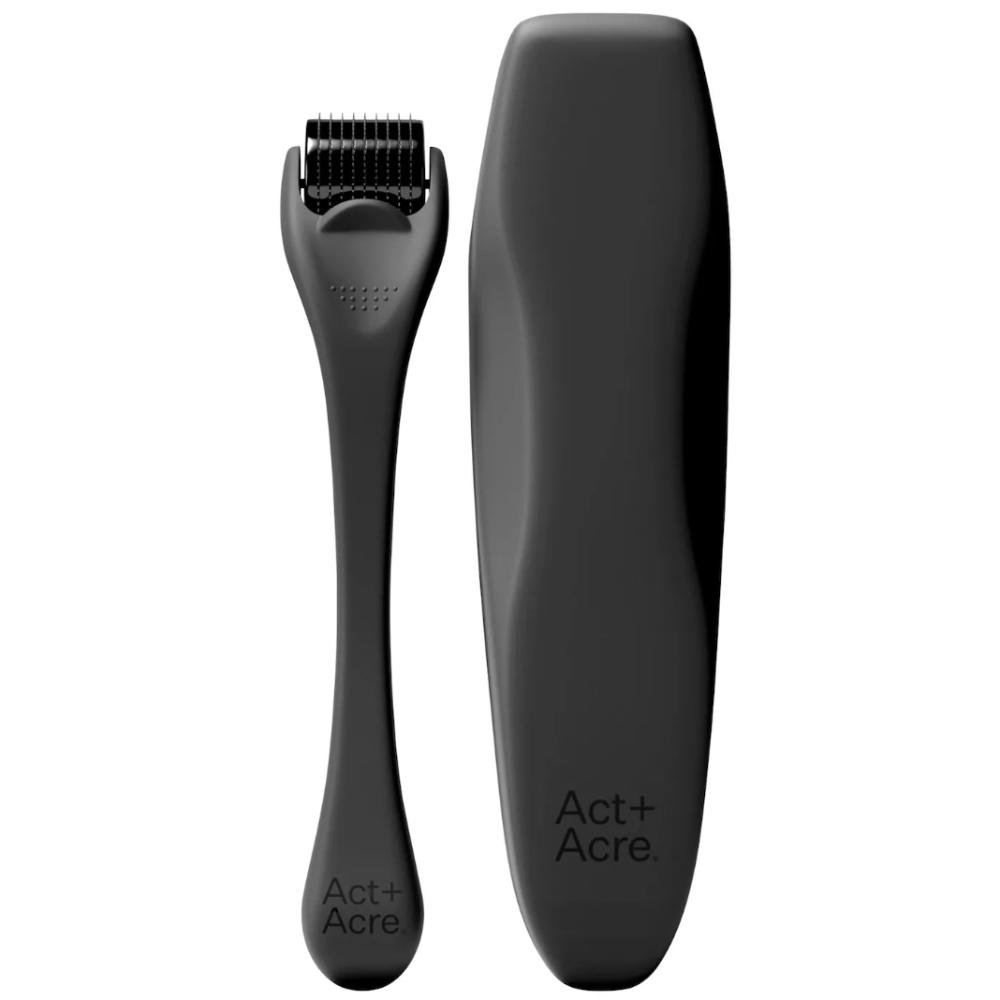 Act+Acre 0.25mm Scalp Dermaroller for Thicker + Fuller Looking Hair ($46)