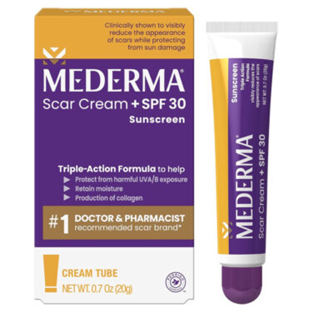 MEDERMA SCAR CREAM SPF 30