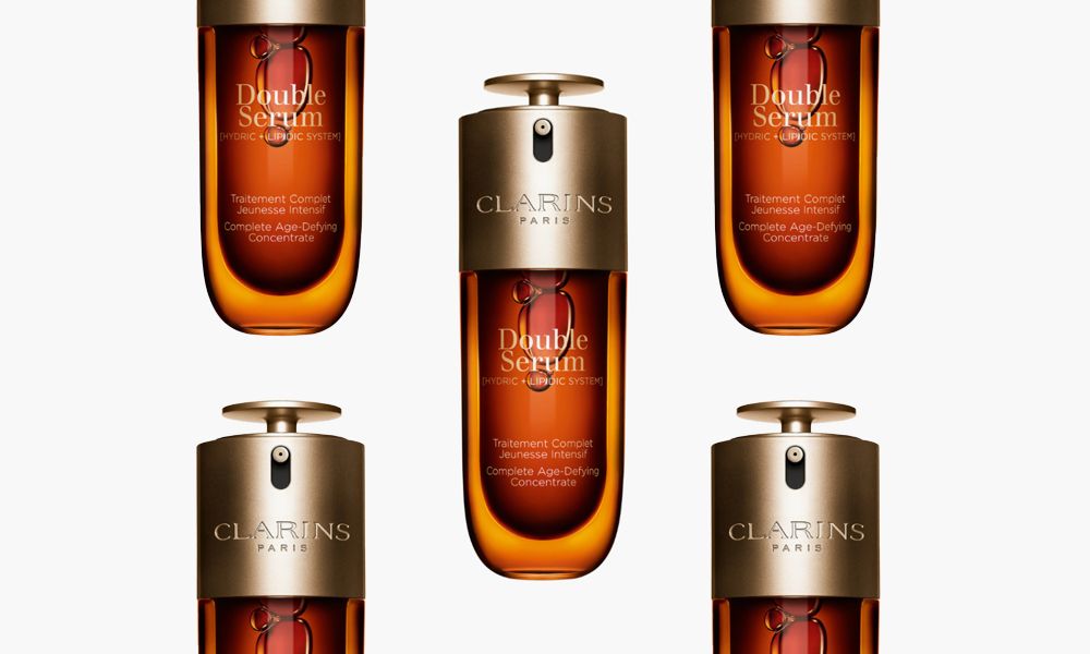 clarins double serum