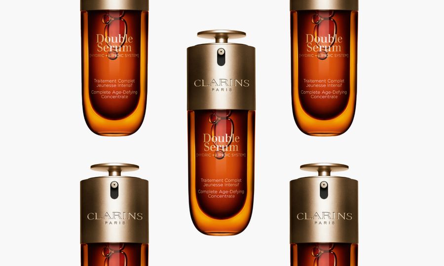 clarins double serum