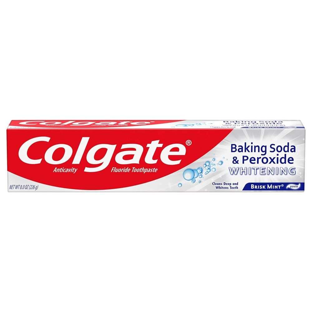 Colgate Baking Soda and Peroxide Whitening Toothpaste ($7)