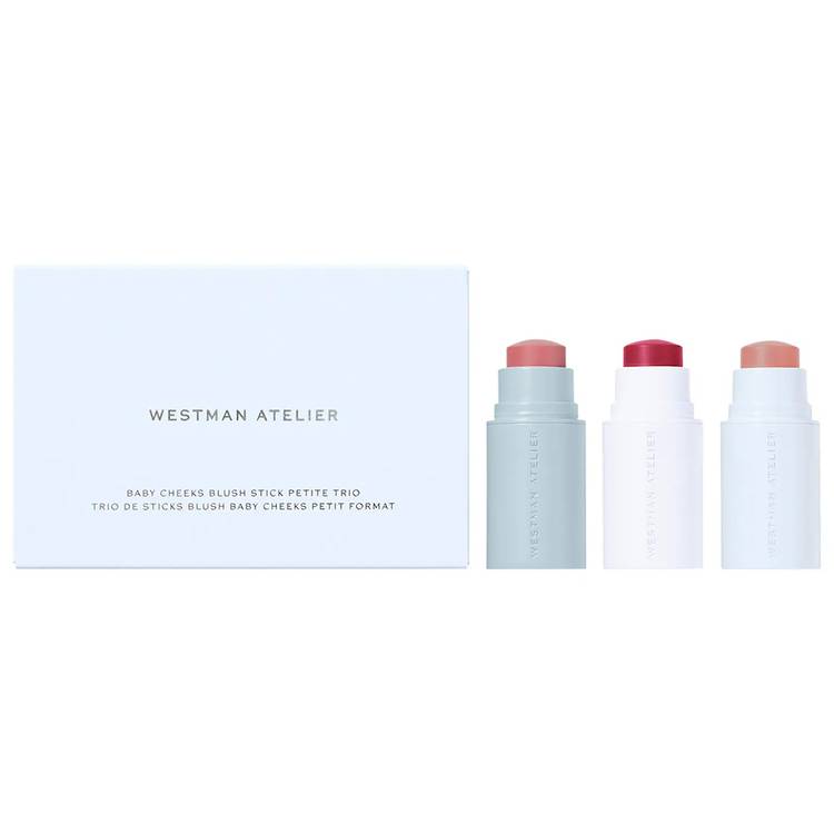 Westman Atelier Petite Baby Cheeks Blush Stick Trio ($60)