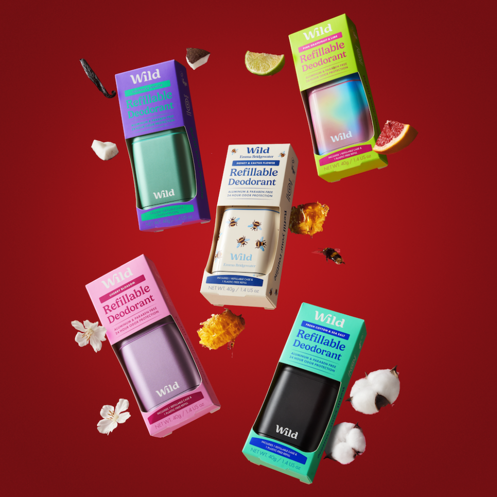 wild deodorant launch target