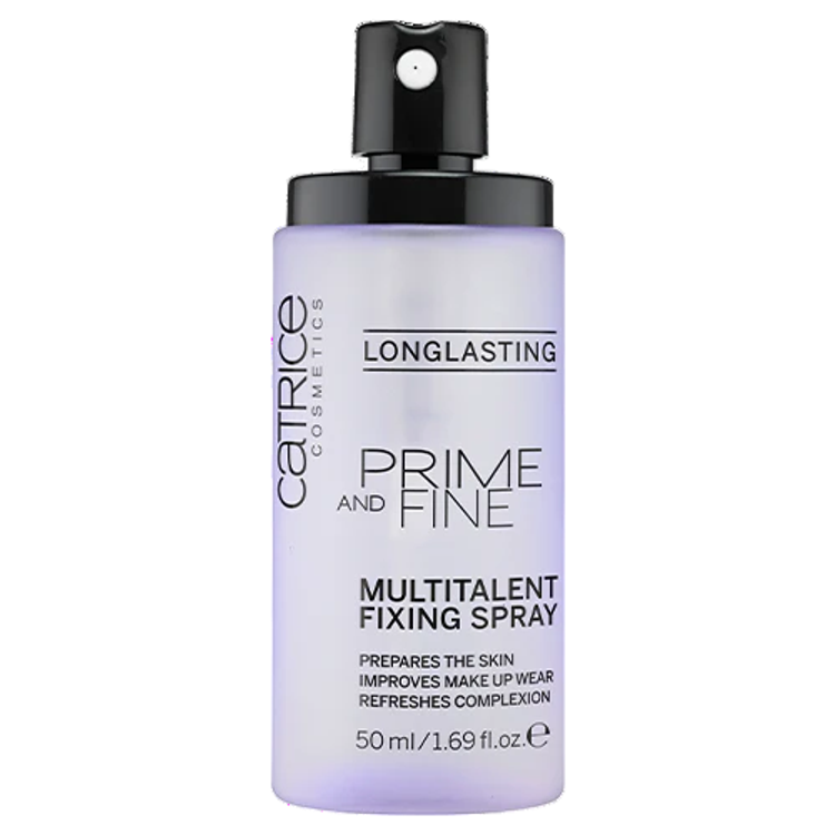 Catrice Prime and Fine Multitalent Fixing Spray ($8)
