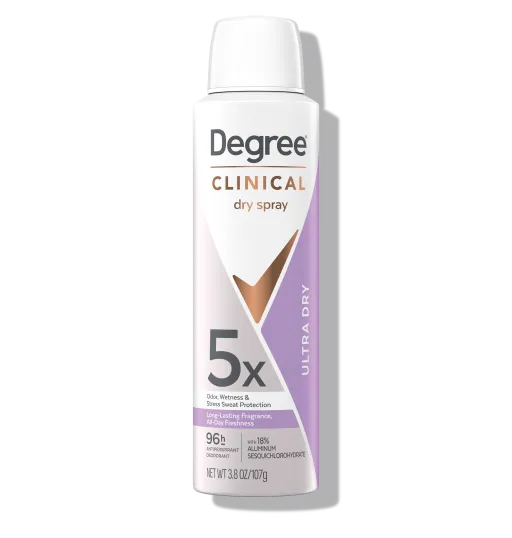 Degree Clinical 5X Ultra Dry Spray