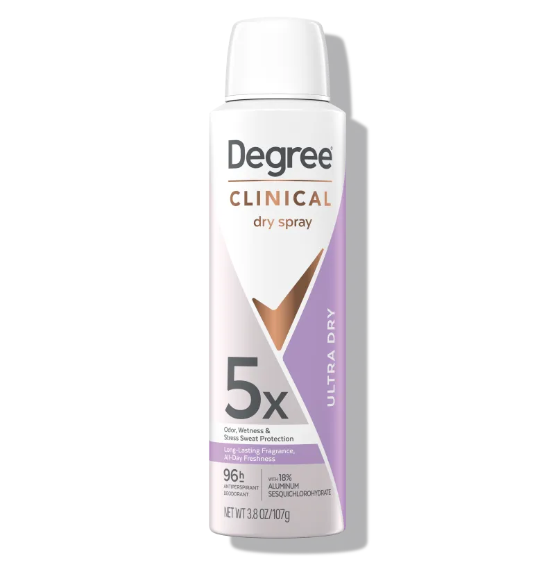 Degree Clinical 5X Ultra Dry Spray