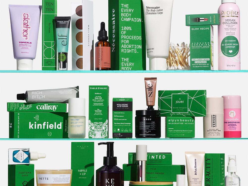 Over 35 Beauty Brands Join The Every Body Campaign with Limited-Edition Items to Benefit Reproductive Justice