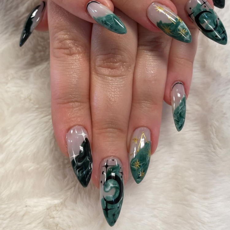 Deep Green Quartz