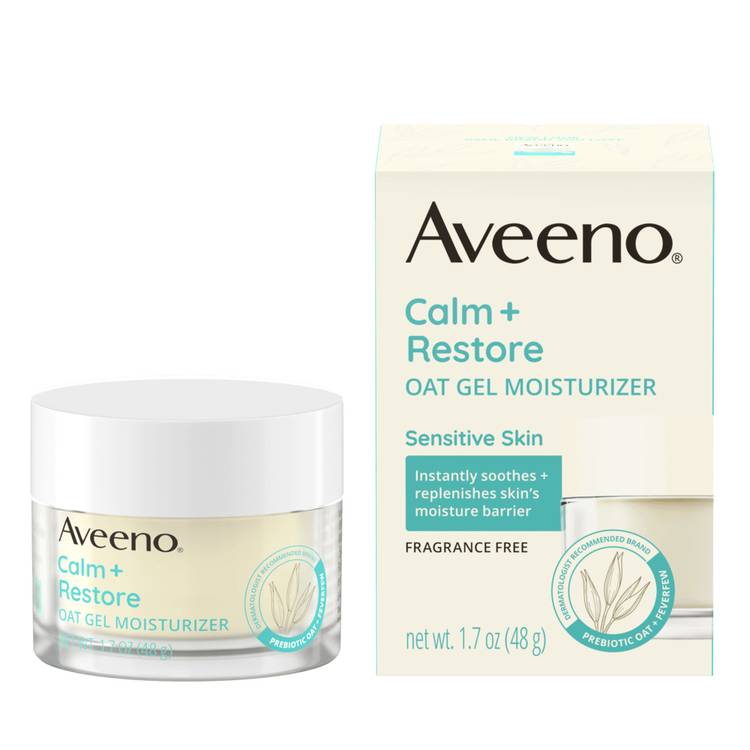 Aveeno Calm + Restore Oat Gentle Moisturizer ($27)