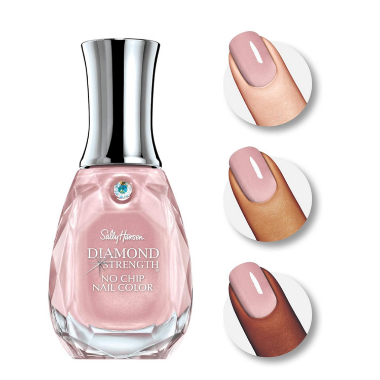 Sally Hansen Diamond Strength in Champagne Toast ($5)