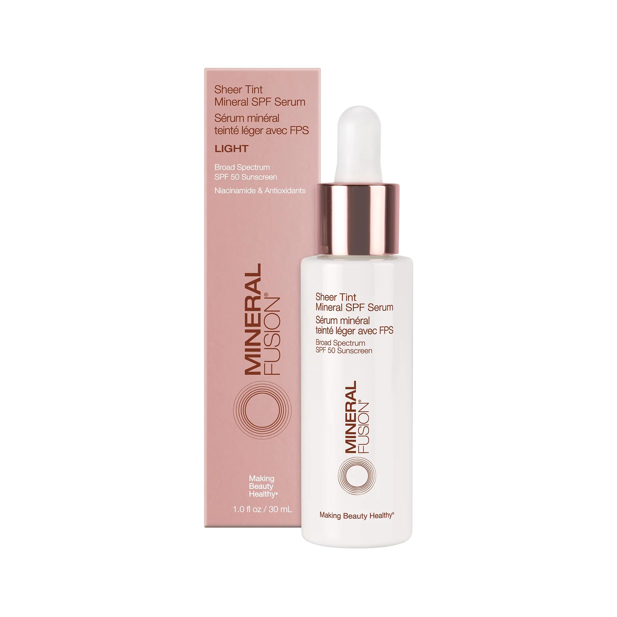 Mineral Fusion Sheer Tint SPF 50 Serum ($33)