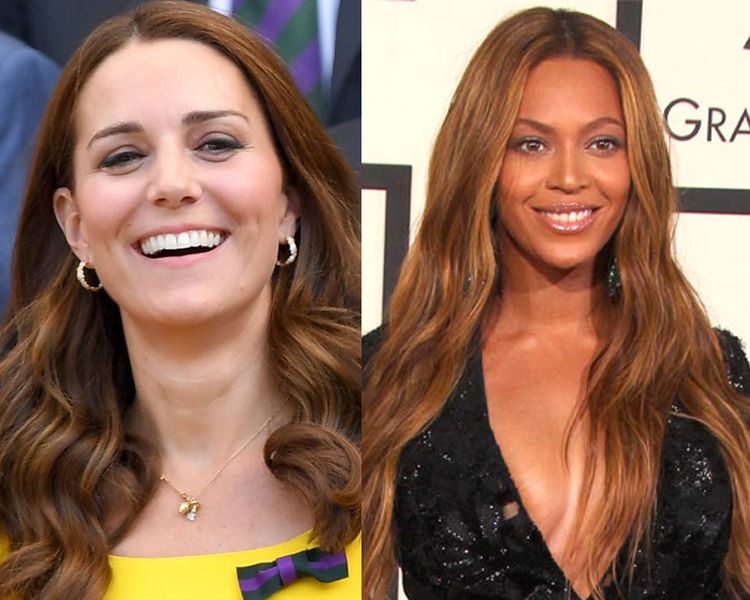 Beyonce and Kate Middleton