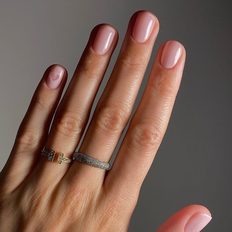 Minimalist Milky Pink