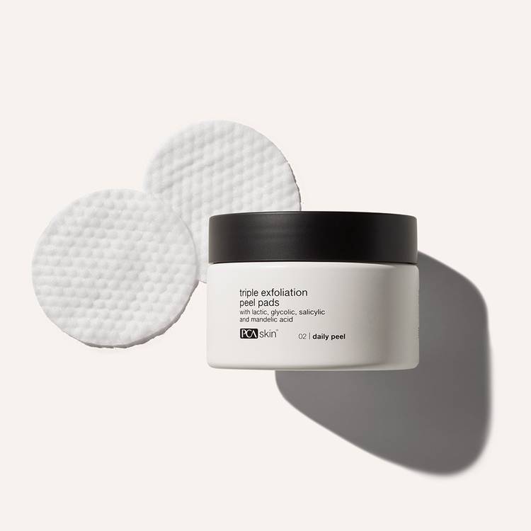 pca skin triple exfoliation peel pads