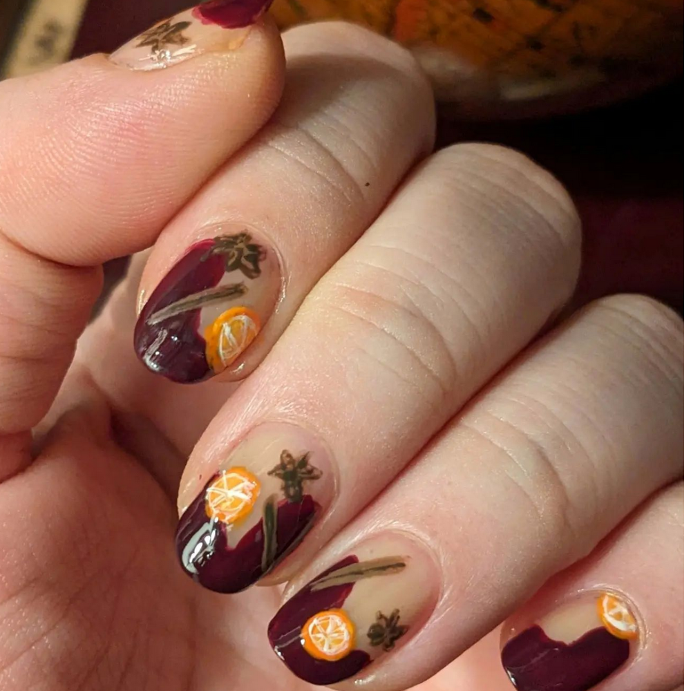 Mulled Wine Nails