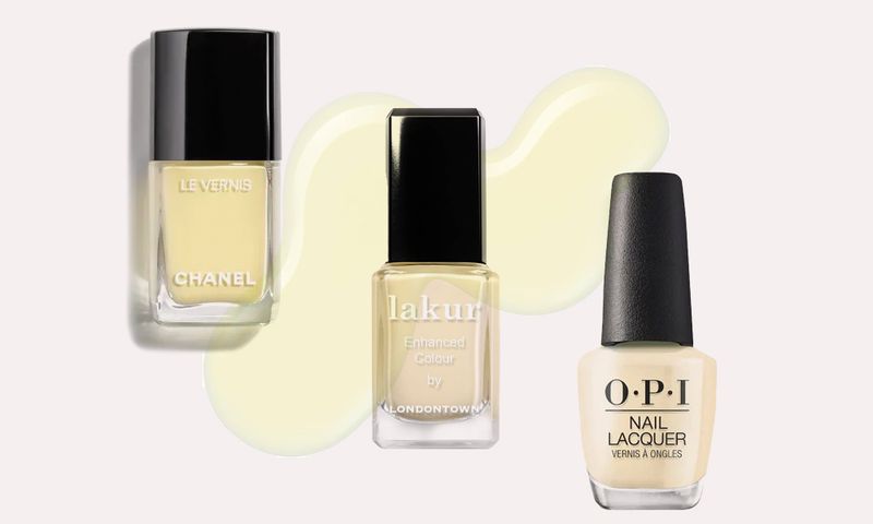 buttery yellow nail polishes