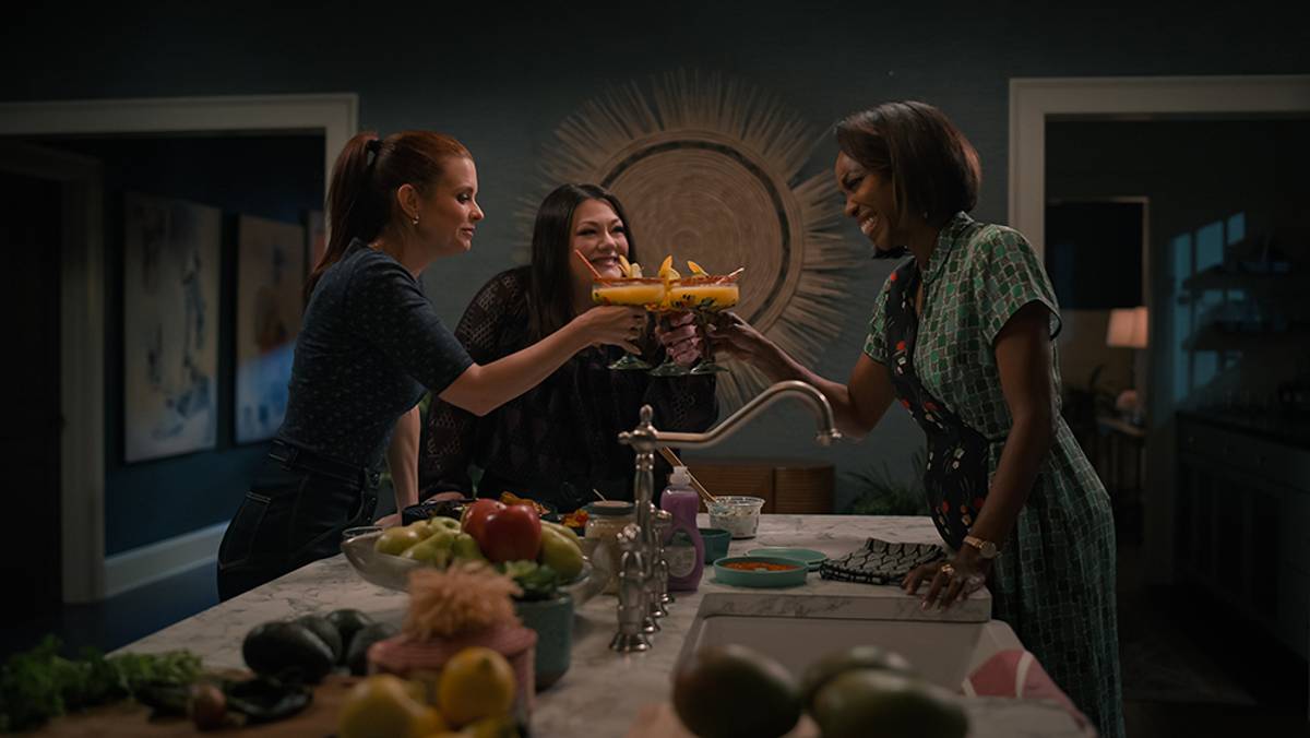 Heather Headly in a scene from "Sweet Magnolias"